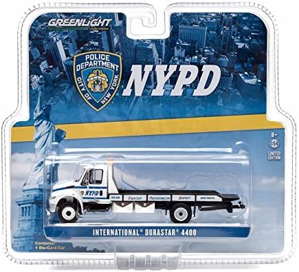 2013internationaldurastar4400nypd平板拖车164greenlight29798